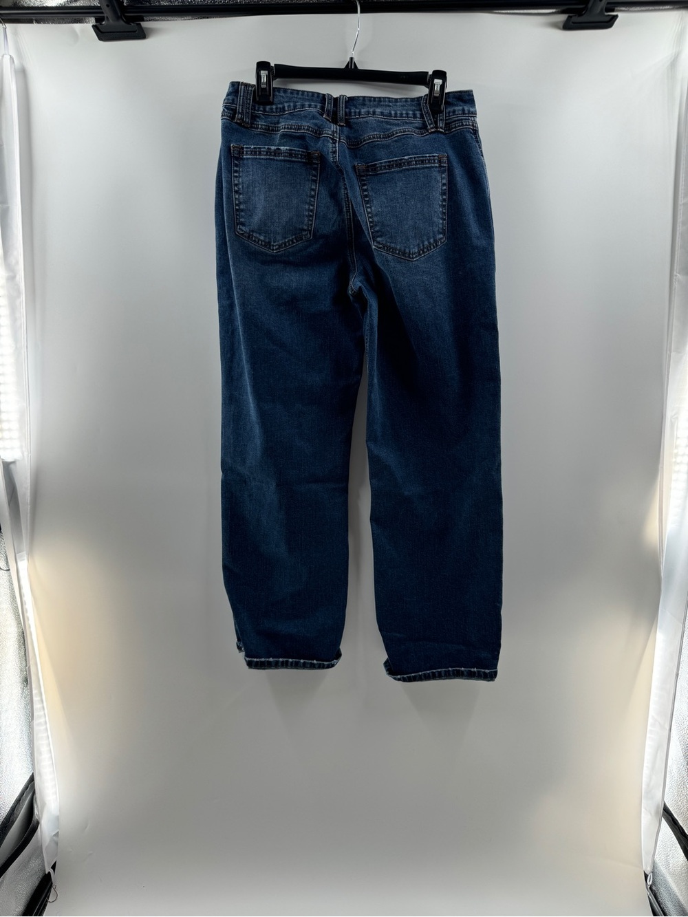 Flamingals Dark Wash High Rise Straight Leg Jeans – Women’s 29 - Picture 5 of 7